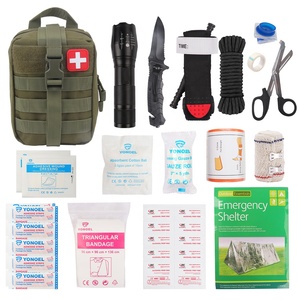 Trousse de premiers secours IFAK personnalisable pour l'extérieur/le sport, trousse d'urgence portable avec accessoires médicaux utilitaires - Product Image 2