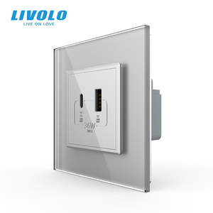 <span class=keywords><strong>Cargador</strong></span> de Pared LIVOLO Tipo 86 Estándar del Reino Unido, 36W, USB A+Tipo C, Doble Puerto, Enchufe de Carga para Teléfono, Alta Seguridad, para Viviendas y Apartamentos - Product Image 6