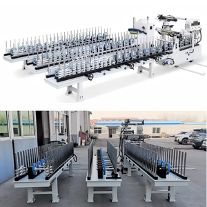 Machine d'enveloppement <span class=keywords><strong>de</strong></span> cadres <span class=keywords><strong>de</strong></span> portes en <span class=keywords><strong>bois</strong></span>/MDF/aluminium avec colle thermofusible PUR, machine d'enveloppement <span class=keywords><strong>de</strong></span> profilés <span class=keywords><strong>de</strong></span> cadres <span class=keywords><strong>de</strong></span> portes en film PVC/papier/placage - Product Image 1