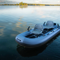 Mini bateau de pêche gonflable, ventre plat, simple, nouveau Style