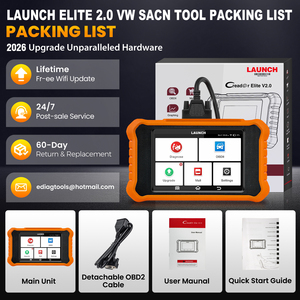 LAUNCH CRE 2.0 para Automóviles Benz, Herramienta de Diagnóstico Automotriz Profesional con Funciones Completas, Lector de Códigos, Escáner Obd2 - Product Image 6