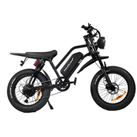 Vélo électrique en fibre de carbone, gros pneus, vélo électrique à grande vitesse, montagne, ville, 48V, moto, cyclomoteur, vélo pour adultes