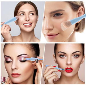 Innovative 4 In 1 Makeup <b>Brush</b> Multifunctional Portable Beauty Tool For Foundation Blush Concealer - Product Image 4