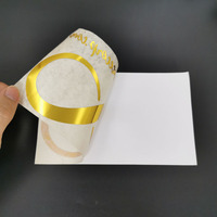 Plotter de troquelado a prueba de agua personalizado, calcomanías de letras de pared de vinilo Infinity, calcomanía de transferencia de oro metálico 3D para coche
