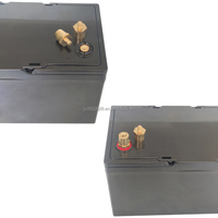 Borne conique en cuivre M8, borne en cuivre pur à haute conductivité, borne de batterie de démarrage automobile, borne de conversion en laiton