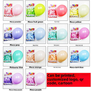 Оптовая продажа матовых латексных воздушных шаров размеров 5 "10" 12 "18" 36 "для Хэллоуина рождественские праздничные Вечеринки День Святого Валентина надувные - Product Image 6