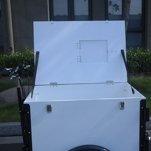 Vélo <span class=keywords><strong>cargo</strong></span> électrique haute performance avec fourche en aluminium Tricycle fortement sûr avec couvercle de boîte - Product Image 3