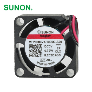Ventilador Axial de Vaporización SUNON MF20080V1-1000C-A99 Eléctrico 20x20x8mm 5VDC 90mA 0.72W 15000RPM 1.6CFM OEM/ODM para Gabinetes de Refrigeración e Inversores - Product Image 1