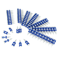 Clavos para Concreto Agrupados 3/4"-1-1/2" (19-38mm) |   Clavos de Gas/Pólvora en Tira de Plástico para Paredes de Hormigón y Acero