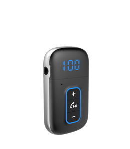 Agetunr mới J39 Bluetooth Receiver BT v5.3 được xây dựng trong mic rảnh tay cuộc gọi thưởng thức âm nhạc không dây kép liên kết 3.5mm âm thanh AUX truyền - Product Image 1