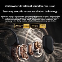 Écouteurs sans fil à conduction osseuse Remax, étanches IP68, ajustement personnalisé pour la natation et les sports, à porter autour du cou
