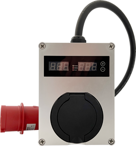 Nouvelle borne de recharge pour voiture électrique intelligente <span class=keywords><strong>Mini</strong></span> 16A/32A, application intelligente, borne murale, portable, prise CEE, AC EV avec prise de type 2, 22 kW - Product Image 4