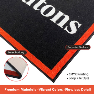Alfombra de Dardos Personalizada con Logotipo, Alfombra de Poliéster para Dardos con Oche Elevado, Personalizada para Clubes y Eventos - Product Image 2