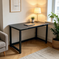 Bureau de jeu Yuantu avec rangement, structure en MDF durable, modèle N-058, pour chambre familiale, bureau, appartement en location