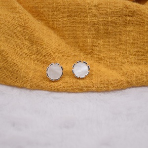 Bukwang Váy Nút Nút đá cẩm thạch cho tùy chỉnh làm việc Áo sơ mi nửa nút - Product Image 4