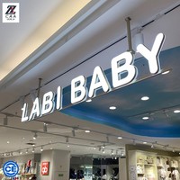 Lettres lumineuses 3D magnétiques personnalisées - Enseigne publicitaire et décorative, contrôle Bluetooth, étanche IP65 pour vitrine suspendue