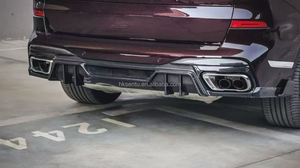 For BMW X7 G07 2023-2025 Upgrade LD Style Carbon Fiber Front Lip Front <b>Vent</b> <b>Grille</b> Side Skirt Rear Diffuser Rear Spoiler Bodykit - Product Image 6