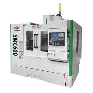 VMC 600 Trung Quốc Nhà Cung Cấp Sumore 3 Trục Bt40 Máy CNC Trung Tâm Gia Công Thẳng Đứng Trung Tâm Smc600 4 Trục CNC Phay