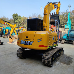 Offre Spéciale pour SY75 7.5ton Mini pelle sur chenilles hydraulique pelle utilisée chinoise 1 an moteur pompe boîte de vitesses engrenage PLC roulement haut - Product Image 6