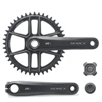 Groupe de transmission SENSAH SRX PRO 1x11 vitesses pour vélo de route, avec dérailleur arrière 11 vitesses, pédalier GR3, cassette et chaîne, pour vélos de gravier et cyclo-cross