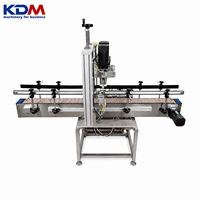 Machine de capsulage automatique robuste KDM-AC100 pour bouteilles de détergent, de shampoing, de lubrifiant et de produits chimiques