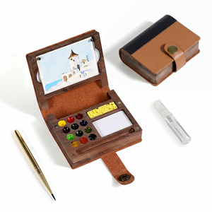 Set di <span class=keywords><strong>Acquerelli</strong></span> Personalizzato con 12 Colori, Carta per Acquerello, Set di Colori Solidi per Pittura ad Acquerello in <span class=keywords><strong>Tubetto</strong></span> - Product Image 1
