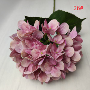 Real Touch 3D impreso Flor de <span class=keywords><strong>Hortensia</strong></span> Artificial hecha a mano <span class=keywords><strong>Hortensia</strong></span> grande <span class=keywords><strong>Hortensia</strong></span> para graduación Back School Año Nuevo chino - Product Image 3
