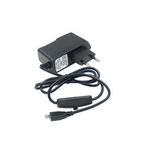 Cable de Alimentación Micro USB de 5V 2.5A con Interruptor y Enchufe EU/US para Raspberry Pi Zero W 3B+