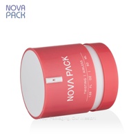 Pot à pompe sans air Twist Lock en plastique PP, couleurs jaune, rose, rouge, 50 ml, pour crème cosmétique, flacon pompe sans air