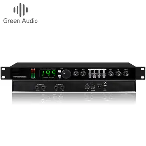 GAX-4II Profissional Digital Reverb e Multi Efeito Processador Dsp Equalizador Microfone vocal Digital Dsp Áudio
