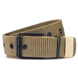 Factory hot products wide hole canvas men's and women's, tactical, woven belt, tactical belt