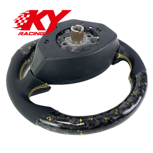อุปกรณ์ตกแต่งภายในรถยนต์สำหรับ Honda S2000 S2K AP1 AP2 Acura RSX TL TLX พวงมาลัยคาร์บอนไฟเบอร์แบบฟอร์จสไตล์รถแข่ง - Product Image 3