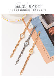 Reloj de Pulsera de Cuarzo Clásico para Mujer, Minimalista, con Esfera Pequeña, Temperamento Discreto, Regalo de Navidad - Product Image 4