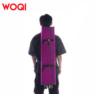 เก้าอี้ชายหาดพับได้ Woqi พร้อมหลังคาบังแดด โพลีเอสเตอร์ พกพาสะดวก สำหรับการเดินทางและปิกนิก - Product Image 2