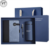 YT Individuelles Logo Kreatives A5 Loseblatt-Notizbuch Firmen-Jahrestagung Event-Geschenkset Magnetverschluss Geschenkbox
