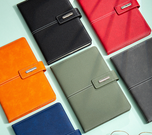 Ensemble de cadeaux d'entreprise promotionnels pour les petites entreprises, comprenant un carnet de luxe, une bouteille, une clé USB, un emballage personnalisé avec logo - Product Image 3