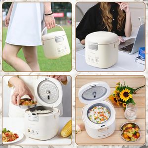 High Quality 2.5L <b>Kitchen</b> Multi-Function Digital Electric Mini Drum Low Sugar Rice Cooker With Stainless Steel Inner Pot - Product Image 4