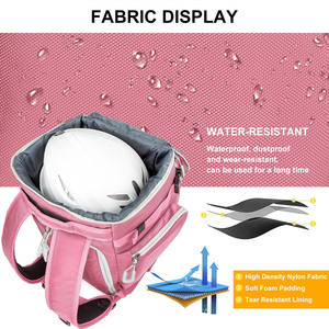 Free sample Ski Boot Bag 50L Outdoor BSCI Custom LOGO Ski Travel Bags Helmet Bag Ski Boots <b>Backpack</b> for Outdoor Sports Training - Product Image 4