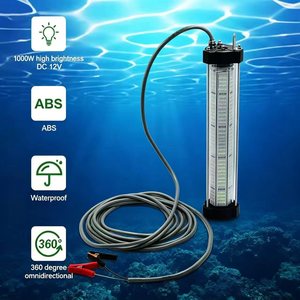 Lampes de pêche submersibles à LED en aluminium haute puissance, étanches, <span class=keywords><strong>blanc</strong></span> froid, 12V 1000W, rechargeables, éclairage 100m, IP68, pour usage extérieur - Product Image 4