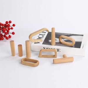 Poignées en bois pour tasses à café, noyer noir, bois massif, faites à la main, poignée plate et droite, outils artisanaux pour la maison C110 - Product Image 4