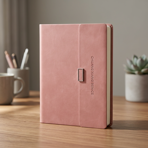 Custom Logo <b>A5</b> Tri-Fold Loose-Leaf Notebook PU Cover Sublimation Printing Gift <b>Notepad</b> - Product Image 3