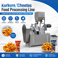Machine extrudeuse industrielle pour Cheetos, équipement de transformation automatique de snacks au fromage soufflé avec système de production avancé