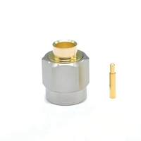 Kit de connecteur coaxial RF SMA-JB3AG 50 ohms avec plage de fréquence 10MHz-18GHz pour test de signal et câble assorti