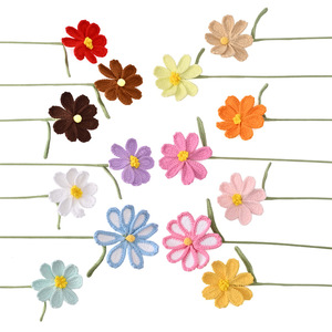 Flores Artificiales de Seda Tejidas a Mano, <span class=keywords><strong>Sansevieria</strong></span> de Cuatro Pétalos, Decoración para el Hogar, Coloridas, en Oferta - Product Image 5