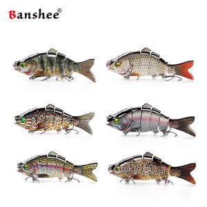 Hot <span class=keywords><strong>Pike</strong></span> VSJ06-6 "Tissu Multi Articulé Naufrage Swimbait Emballage Personnalisé En Gros Inventaire Glisse Basse Leurres De Pêche - Product Image 3