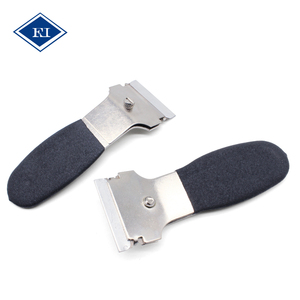 Comfortable Handle Safety Glass Window Floor <strong>Cleaning</strong> <strong>Scraper</strong> Razor Blade <strong>Scraper</strong> With Metal and Plastic Blade - Product Image 2