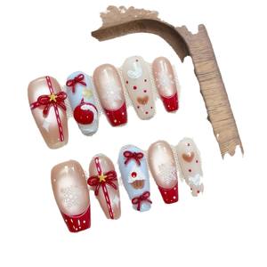 بيع بالجملة مورد عالي الجودة للكريسماس والاكريليك ، تصميم غطاء كامل ، توت قابل للإزالة يمكن ارتداؤه - Product Image 5