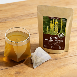 Sachets de thé de molène sauvage biologique OEM - 100% naturel et pur, sans caféine, 60g (20 sachets) - Soutien respiratoire - Product Image 2