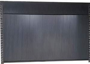 Portes <span class=keywords><strong>de</strong></span> <span class=keywords><strong>garage</strong></span> sectionnelles isolées en aluminium <span class=keywords><strong>de</strong></span> qualité supérieure, fabriquées en usine, à la mode, pour usage résidentiel - Product Image 6