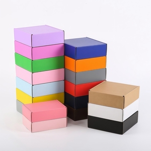 صناديق تغليف كرتونية بالجملة بـ25 لونًا مطبوعة على الوجهين، صناديق شحن مخصصة - Product Image 4